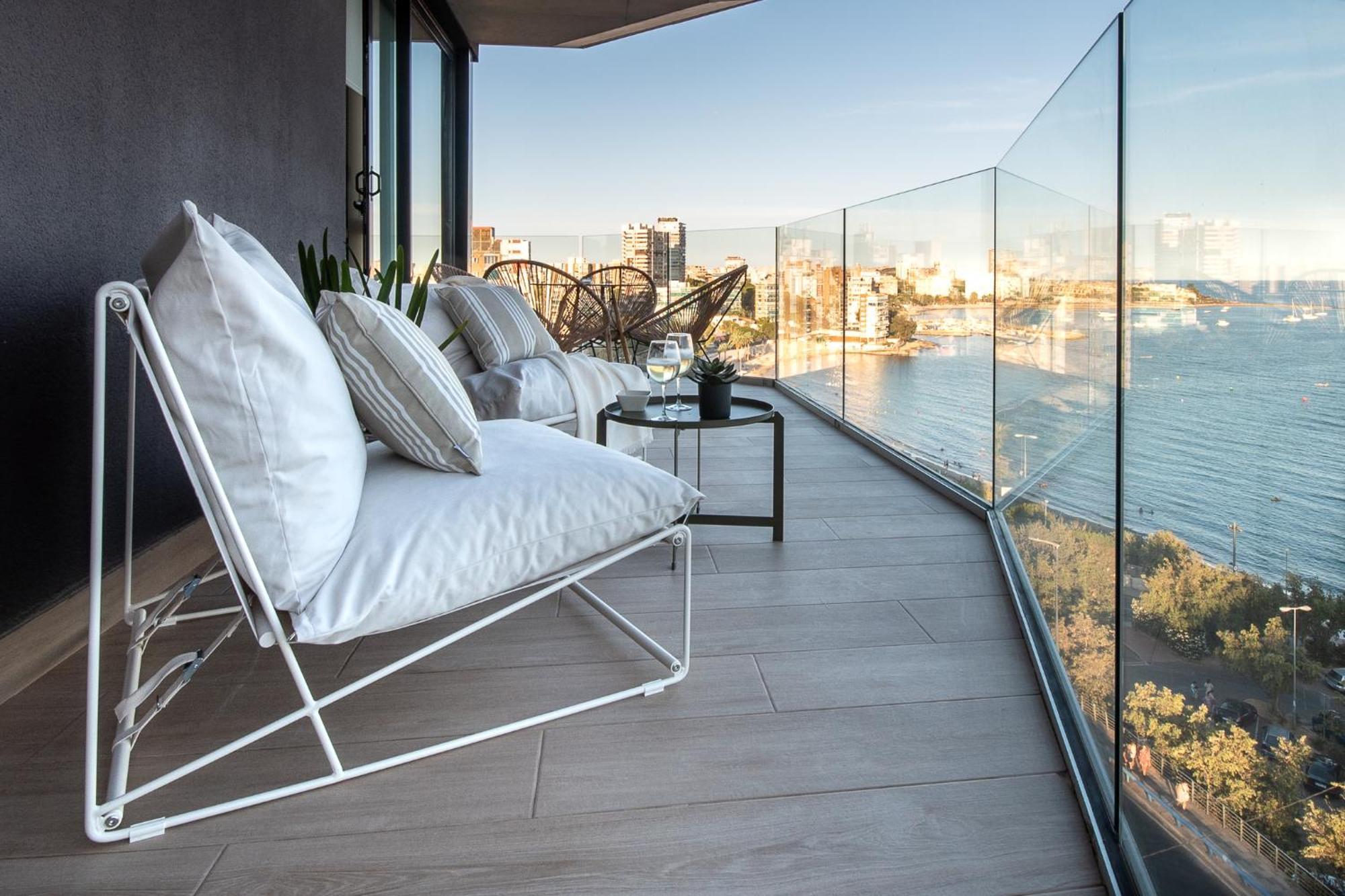 Modern Sea Front Sea Water Apartman Alicante Kültér fotó